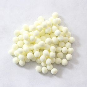 Bimotif 1.5 cm 50 Adet Krem Peluş Ponpon