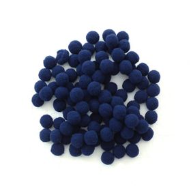 Bimotif 1.5 cm 50 Adet Lacivert Peluş Ponpon