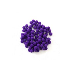 Bimotif 1.5 cm 50 Adet Mor Peluş Ponpon