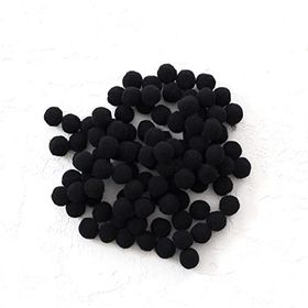Bimotif 1.5 cm 50 Adet Siyah Peluş Ponpon
