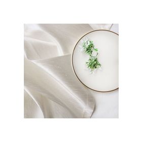 Bimotif 100x100 cm Krem Dertsiz Osmanlı İpeği Masa Örtüsü