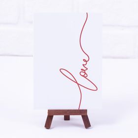 Bimotif 12x17 cm 2 Adet Love Signature Not Kartı