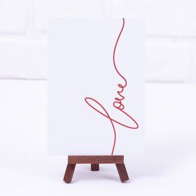 Bimotif 12x17 cm 2 Adet Love Signature Not Kartı