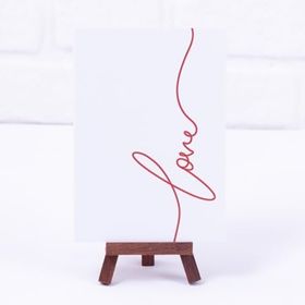 Bimotif 12x17 cm 2 Adet Love Signature Not Kartı