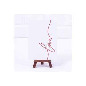 Bimotif 12x17 cm 2 Adet Love Signature Not Kartı