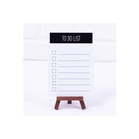 Bimotif 12x17 cm 2 Adet To Do List Siyah Not Kartı