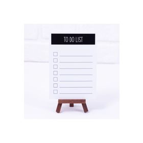 Bimotif 12x17 cm 2 Adet To Do List Siyah Not Kartı