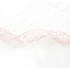 Bimotif 2 m 2 cm Açık Pembe Dantel Şerit