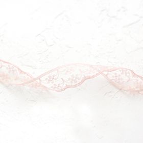 Bimotif 2 m 2 cm Açık Pembe Dantel Şerit
