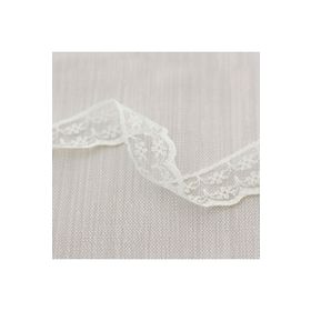 Bimotif 2 m 2 cm Krem Dantel Şerit