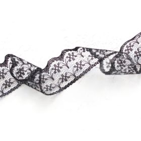 Bimotif 2 m 2 cm Siyah Dantel Şerit