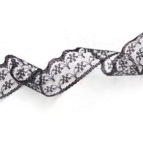 Bimotif 2 m 2 cm Siyah Dantel Şerit