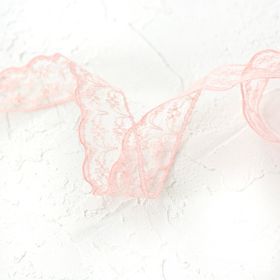 Bimotif 2 m 2 cm Yavruağzı Dantel Şerit