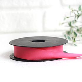 Bimotif 25 mm 10 m Koyu Pembe Saten Kurdele