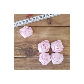 Bimotif 3.5 cm 20 Adet Açık Pembe Saten Gül