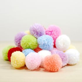 Bimotif 3 cm 10 Adet Beyaz Ponpon Pom Pom
