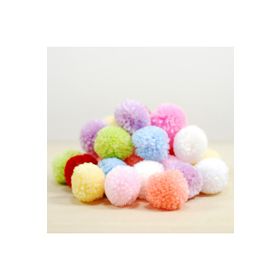 Bimotif 3 cm 10 Adet Beyaz Ponpon Pom Pom