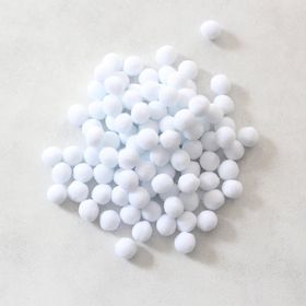 Bimotif 3733-102111 1.5 cm 200 Adet Beyaz Peluş Ponpon