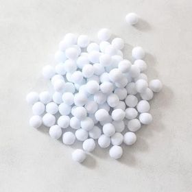Bimotif 3733-102111 1.5 cm 200 Adet Beyaz Peluş Ponpon