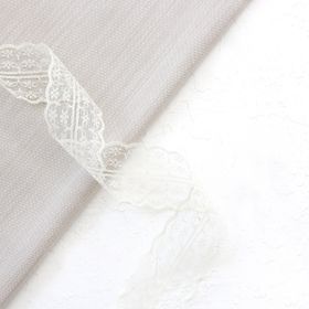 Bimotif 4.5 cm 5 m Beyaz Dantel Şerit