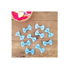 Bimotif 4 cm 20 Adet Açık Mavi Grogren Fiyonk