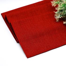 Bimotif 45x155 cm Simli Kırmızı Runner
