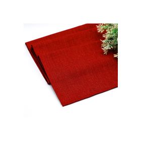 Bimotif 45x155 cm Simli Kırmızı Runner