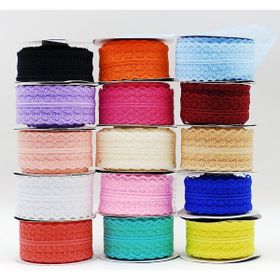 Bimotif 5 m 4.5 cm Açık Pembe Dantel Şerit