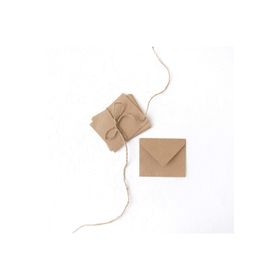 Bimotif 50 Adet Kraft Minik Zarf