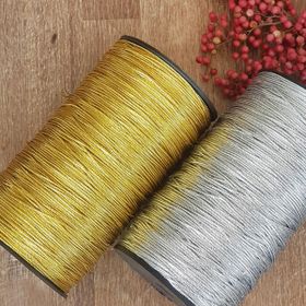 Bimotif 500 Metre Gümüş Dekoratif Simli Monofil İp