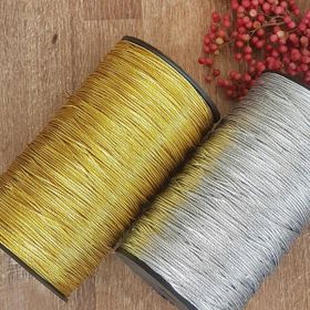 Bimotif 500 Metre Gümüş Dekoratif Simli Monofil İp