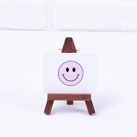 Bimotif 6,5 x 8,5 cm 10 Adet Lila Smile Mini Not ve Tebrik Kartı