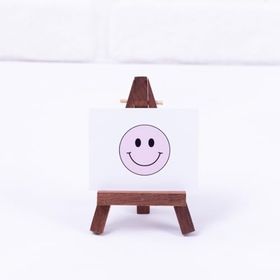 Bimotif 6,5 x 8,5 cm 10 Adet Lila Smile Mini Not ve Tebrik Kartı
