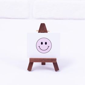 Bimotif 6,5 x 8,5 cm 10 Adet Lila Smile Mini Not ve Tebrik Kartı