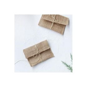 Bimotif 7x10 cm 100 Adet Minik Jüt Mektup ve Kartpostal Zarfı