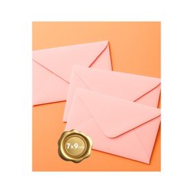 Bimotif 7x9 cm 50 Adet Açık Pembe Minik Zarf