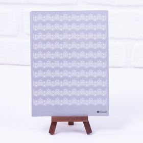 Bimotif A5 2 Sayfa Dantel Motifli Füme Sticker Seti