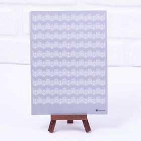 Bimotif A5 2 Sayfa Dantel Motifli Füme Sticker Seti
