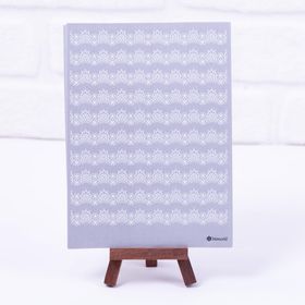 Bimotif A5 2 Sayfa Dantel Motifli Füme Sticker Seti