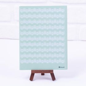 Bimotif A5 2 Sayfa Dantel Motifli Mint Sticker Seti