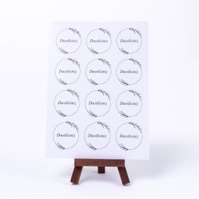 Bimotif A5 2 Sayfa Davetlisiniz Sticker Seti