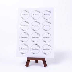Bimotif A5 2 Sayfa Davetlisiniz Sticker Seti