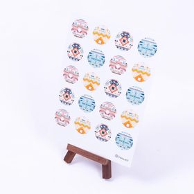 Bimotif A5 2 Sayfa Etnik Desenler Sticker Seti