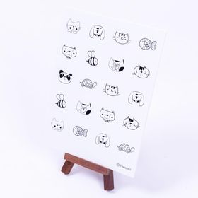 Bimotif A5 2 Sayfa Evcil Hayvanlar Doddle Sticker Seti