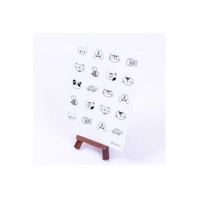 Bimotif A5 2 Sayfa Evcil Hayvanlar Doddle Sticker Seti