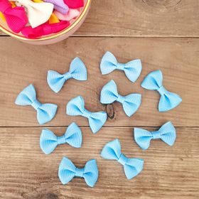 Bimotif Açık Mavi Grogren 4 cm 3 Adet Fiyonk