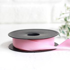 Bimotif Açık Pembe 25 mm 10 m Saten Kurdele