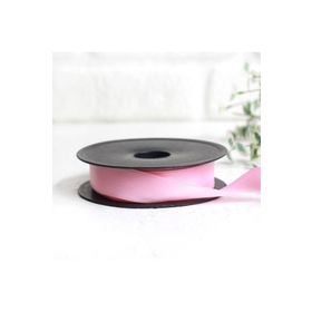 Bimotif Açık Pembe 25 mm 10 m Saten Kurdele