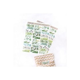 Bimotif Bant Botanical 2 Sayfa Şekilli Sticker