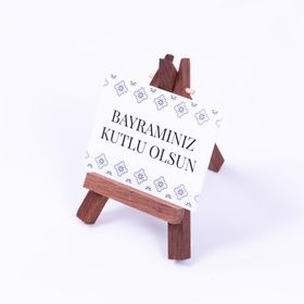 Bimotif Bayramınız Kutlu Olsun 6.5x8.5 cm 10 Adet Tebrik Kartı